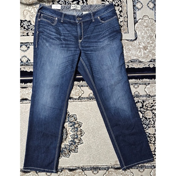 Ariat Denim - Ariat Real Mid Rise Straight Stretch Fit LITA Women's Size 22WR NWT- 10028920